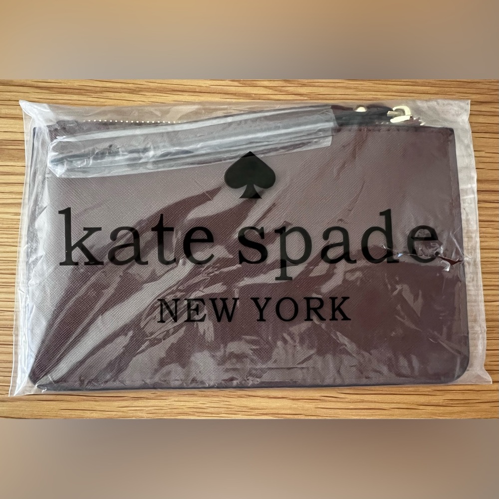 NWT Kate Spade Wristlet, Brown